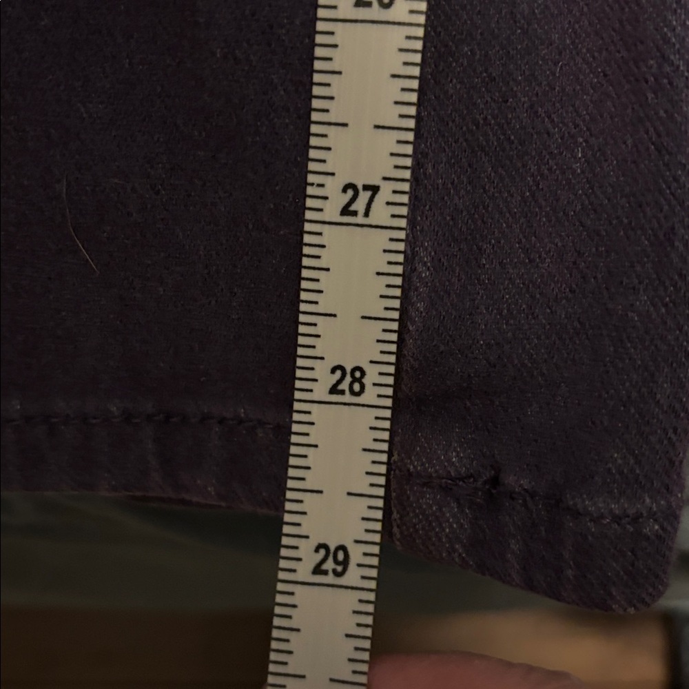 Coldwater Creek Purple Denim Jeans, Size 16P - Picture 9 of 11